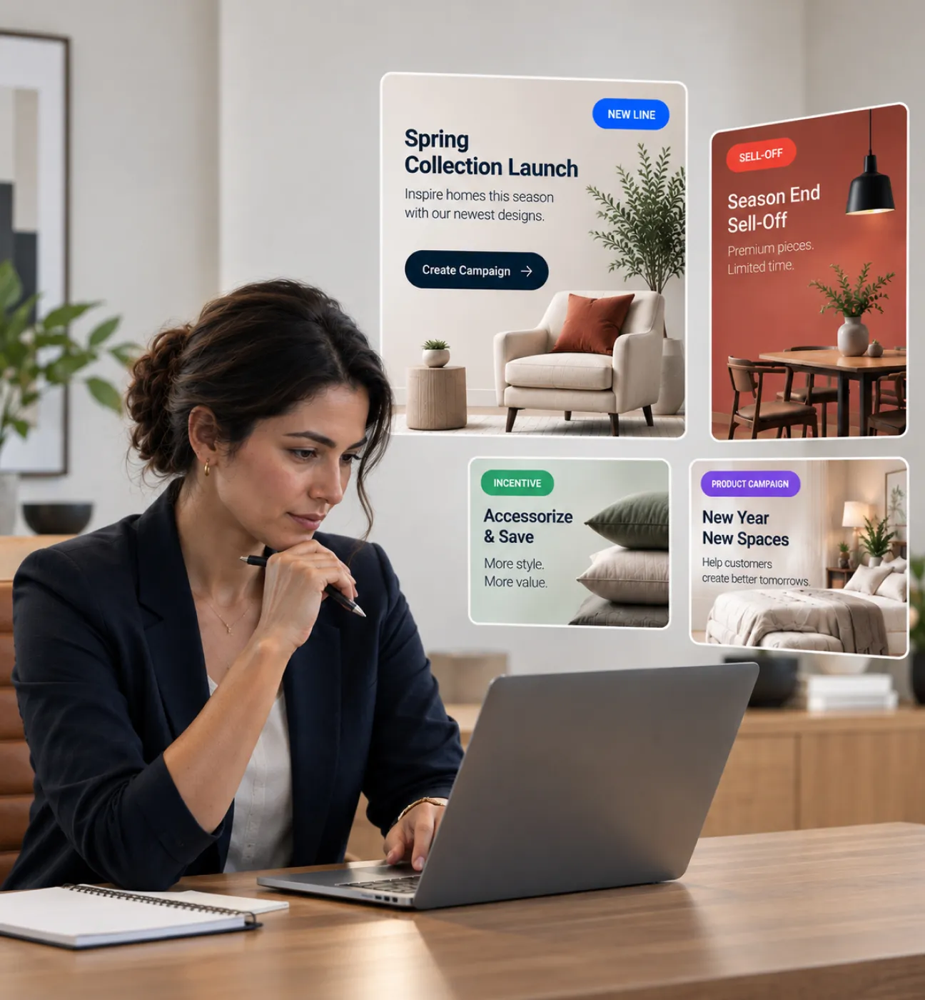 Campagnes pour de meilleures ventes réalisées